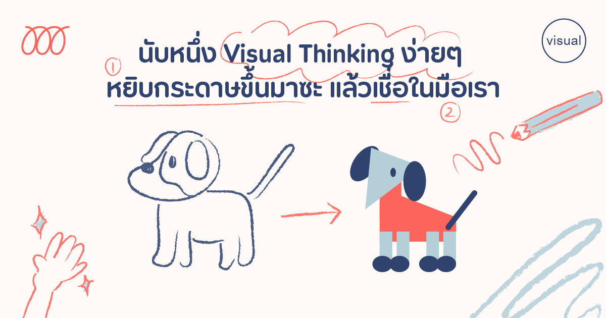 นับหนึ่ง Visual Thinking ง่ายๆ หยิบกระดาษขึ้นมาซะ แล้วเชื่อในมือเรา